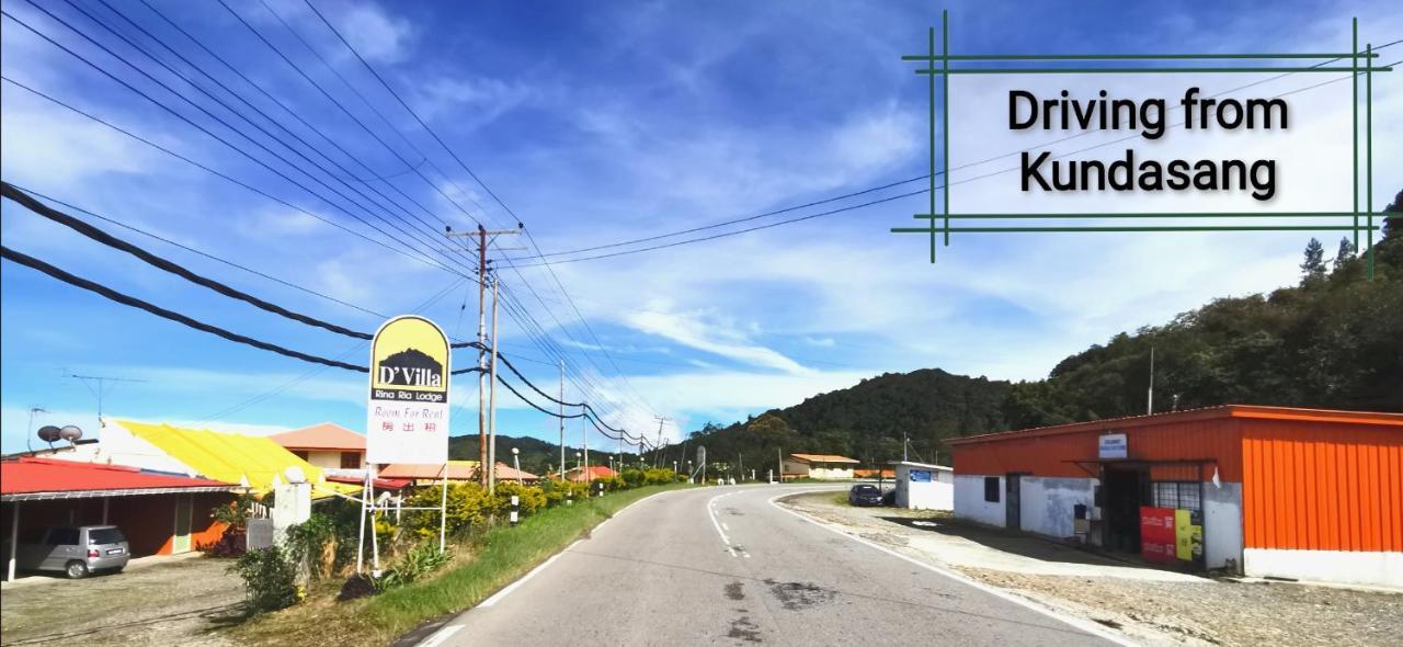 D'Villa Rina Ria Lodge, Kinabalu Park, Kundasang Bundu Tuhan Екстер'єр фото